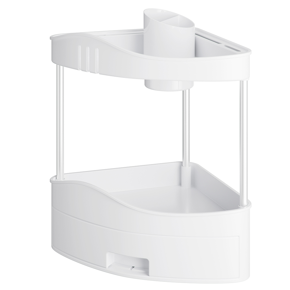 BAKAJI Γωνιακή Ραφιέρα 2 Ράφια 1 Συρτάρι Πολυχρηστική Μονάδα Ραφιών Γωνίας 02840652 BAKAJI Γωνιακή Ραφιέρα 2 Ράφια 1 Συρτάρι Πολυχρηστική Μονάδα Ραφιών Γωνίας 02840652