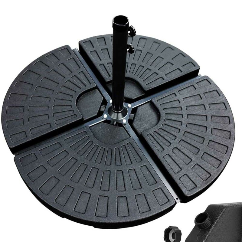 BAKAJI Βάση για Ομπρέλα Κήπου Παραλίας 4x Γεμιζόμενες Βάσεις σε Σχήμα Σταυρού Χρώμα Γκρι 02840747 BAKAJI Βάση για Ομπρέλα Κήπου Παραλίας 4x Γεμιζόμενες Βάσεις σε Σχήμα Σταυρού Χρώμα Γκρι 02840747