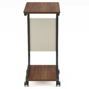 Shally Dogan  Καφέ βοηθητικό τραπέζι με ρόδες μοντέρνου σχεδιασμού κρεβάτι καναπές τσάντα αποθήκευσης  02841339 - Image 3