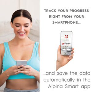 ALPINA  Ζυγαριά Alpina Smart Home με Ανάλυση Σώματος και Εφαρμογή WIFI Μέγιστο 180kg 02841694 - Image 4