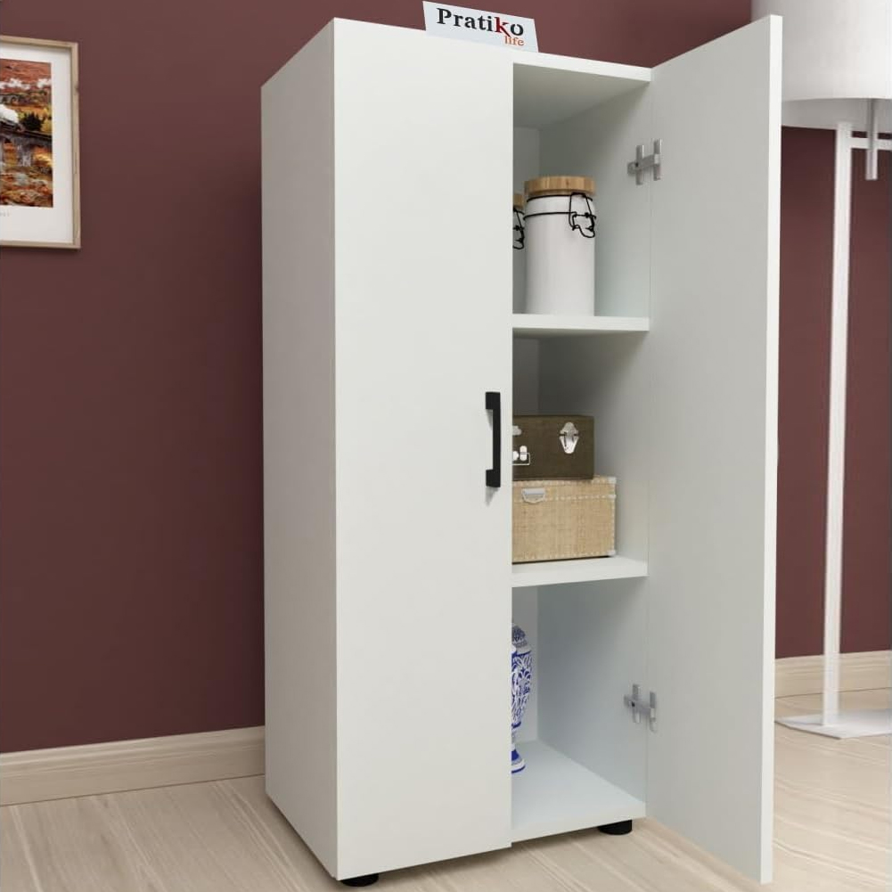PRATIKO  Πολυχρηστικό Έπιπλο με 2 Πόρτες και 3 Ράφια