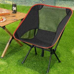 BAKAJI Πτυσσόμενο Καρεκλάκι Κατασκήνωσης Φορητό Ελαφρύ για Πεζοπορία 02842303 - Image 2