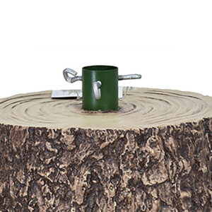 BAKAJI Βάση Στήριξης Χριστουγεννιάτικου Δέντρου Σκούρας Απόχρωσης 41cm Με Καθολική Σύνδεση 02842806 - Image 4