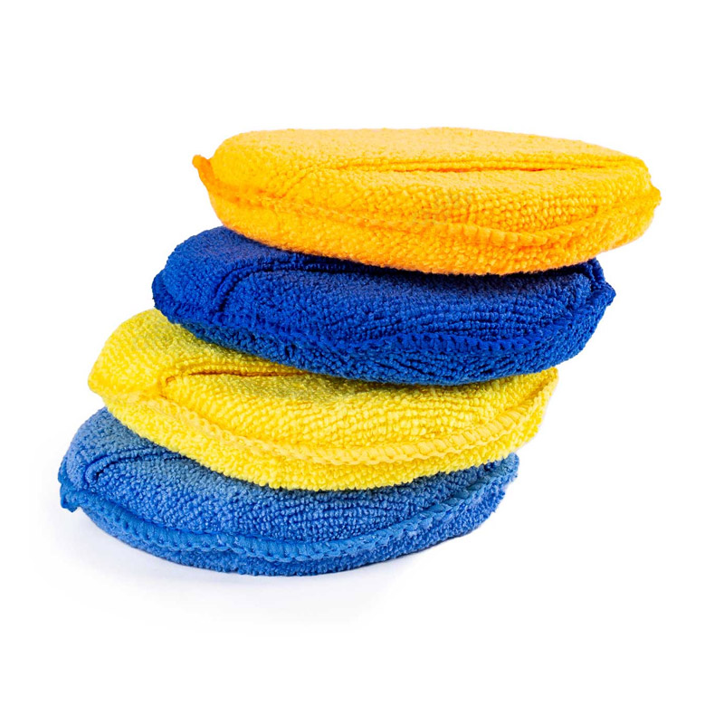 Σετ Στρογγυλά Σφουγγάρια Γυαλίσματος Αυτοκινήτου από Μικροΐνες με Λαβές 125 mm 4 τμχ AMiO 02905 Σετ Στρογγυλά Σφουγγάρια Γυαλίσματος Αυτοκινήτου από Μικροΐνες με Λαβές 125 mm 4 τμχ AMiO 02905