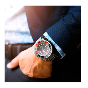 Ρολόι με Μεταλλικό Μπρασελέ και 10 Χρόνια Εγγύηση Unisex Diver Lava Steinmaster 030025 - Image 2