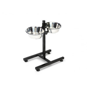 Σετ Ανοξείδωτα Μπολ Γεύματος με Βάση για Κατοικίδια Inkazen 10110142 - Image 2