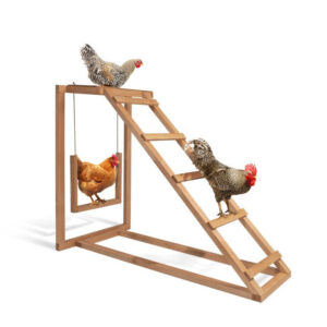 Ξύλινη Πλατφόρμα Πουλερικών 100 x 50 x 80 cm Jardikt 10110190-CL - Image 2