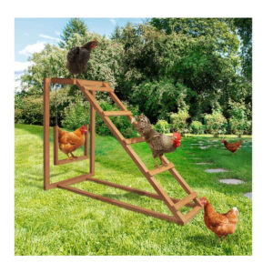 Ξύλινη Πλατφόρμα Πουλερικών 100 x 50 x 80 cm Jardikt 10110190-CL - Image 3