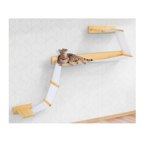 Ξύλινη Αρθρωτή Επιτοίχια Σύνθεση Γάτας Inkazen 10111195 - Image 4