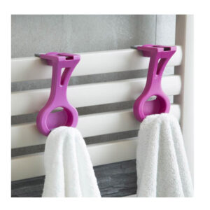 Πολυλειτουργική Πλαστική Κρεμάστρα 15.5 x 8 x 6 cm με Ρυθμιζόμενο Γάντζο 0.7-5 cm Fruyt Bama 10205 - Image 2