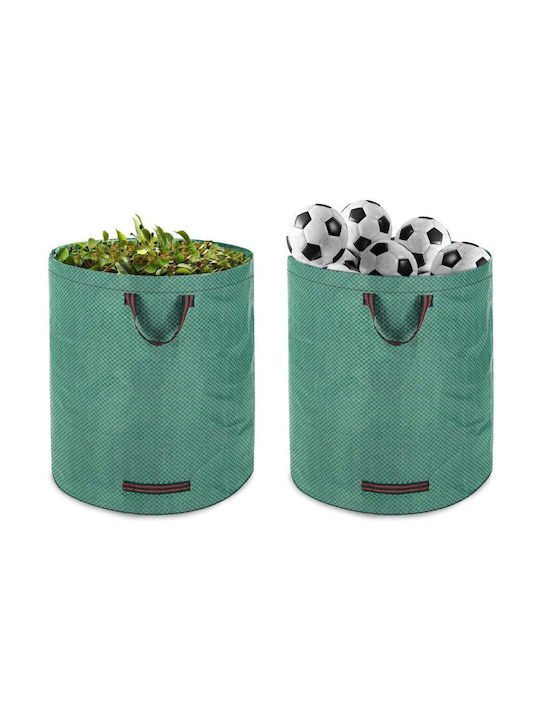 Σετ 2 Σακούλες Απορριμμάτων Ανθεκτικές & Αναδιπλούμενες 67x 77cm 280lt Πράσινο 106771 Gardebruk Σετ 2 Σακούλες Απορριμμάτων Ανθεκτικές & Αναδιπλούμενες 67x 77cm 280lt Πράσινο 106771 Gardebruk