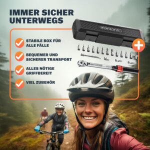 Monzana Σετ 18 εργαλείων ροπής για ποδήλατα/μοτοσικλέτες 109715