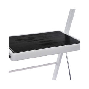 Πτυσσόμενη Σκάλα από Ατσάλι με 3 Σκαλοπάτια 46.5 x 71.5 x 105 cm 5Five Simply Smart 117089 - Image 2