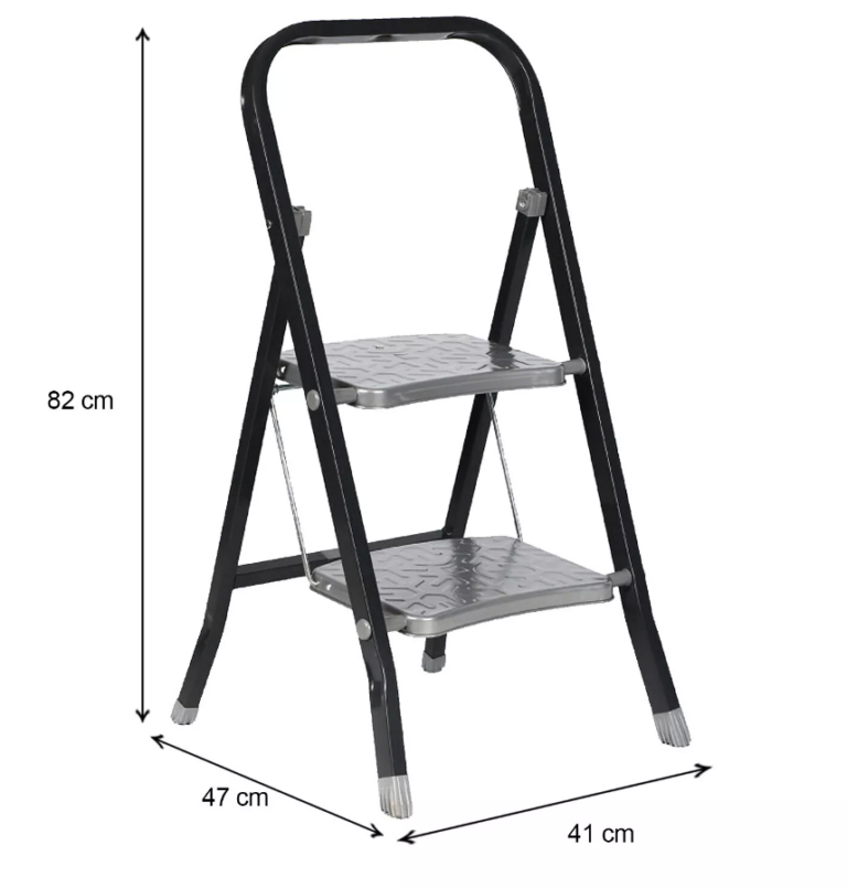 Πτυσσόμενη Σκάλα με 2 Σκαλοπάτια Urban Living 117142 - Image 2