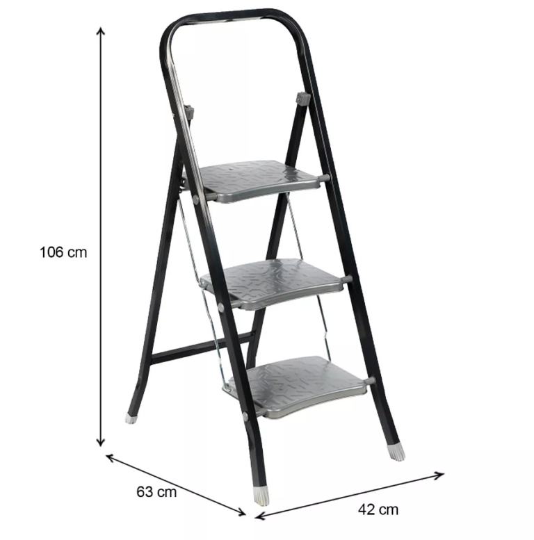 Πτυσσόμενη Σκάλα με 3 Σκαλοπάτια Urban Living 117143 - Image 2