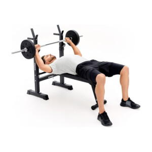 Ρυθμιζόμενος Πάγκος Γυμναστικής Γενικής Χρήσης με Ορθοστάτες 119 x 60.5 x 117.5 cm Zipro 11926649 - Image 3