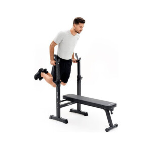 Ρυθμιζόμενος Πάγκος Γυμναστικής Γενικής Χρήσης με Ορθοστάτες 119 x 60.5 x 117.5 cm Zipro 11926649 - Image 4