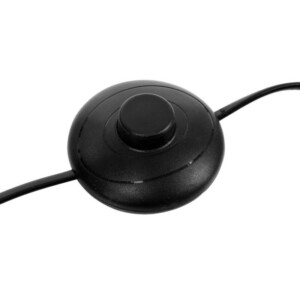 Atmosphera Επιδαπέδιο Ξύλινο Φωτιστικό Industrial 348εκ. με Μαύρο Καπέλο 123174 - Image 4