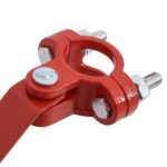 vidaXL Πολυλειτουργικός Γερανός Υποστήριξης με Περιστροφή 180° (Κόκκινος, Ατσάλι, Μέγιστο Φορτίο 600kg) 146502 - Image 5