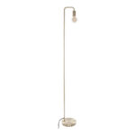 Επιδαπέδιο Μεταλλικό Φωτιστικό E27 40 W 20 x 150 cm Χρώματος Χρυσό Atmosphera 155381A - Image 4