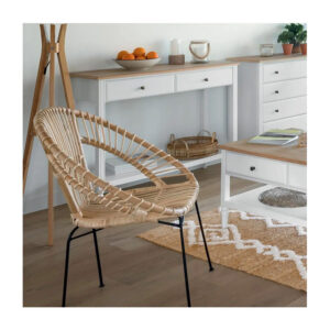 Πολυθρόνα Κήπου από Συνθετικό Rattan 86 x 74 x 65 cm Atmosphera 156906 - Image 3