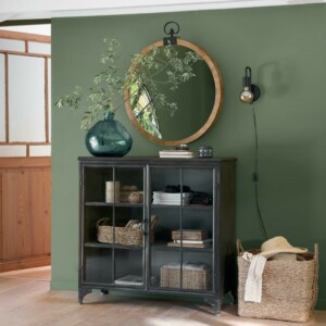 Atmosphera Επιτοίχιος Στρογγυλός Καθρέφτης με Ξύλινο Σκελετό στα 50 εκ. 167025 - Image 4