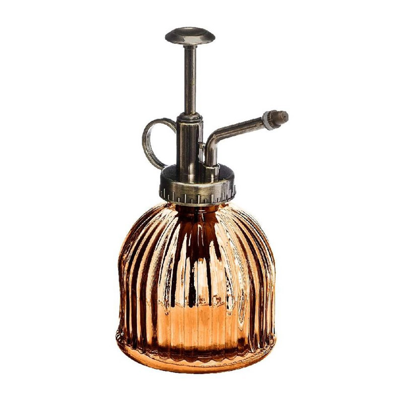 Γυάλινο Vintage Μπουκάλι Ψεκασμού με Αντλία και Στόμιο 9 x 16 cm Χρώματος Καφέ Atmosphera 168646-Havana Γυάλινο Vintage Μπουκάλι Ψεκασμού με Αντλία και Στόμιο 9 x 16 cm Χρώματος Καφέ Atmosphera 168646-Havana