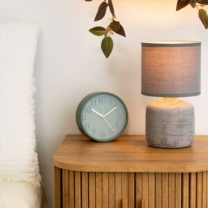 Atmosphera Επιτραπέζιο Φωτιστικό Μίνιμαλ Γκρι (Φ15x13εκ.) 173220A - Image 5