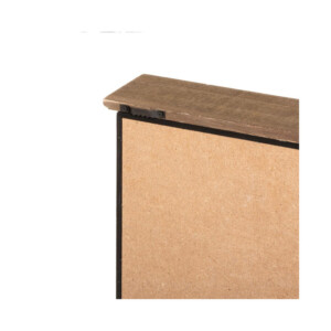 Ξύλινη Κλειδοθήκη Τοίχου 9 Θέσεων 22.5 x 7.5 x 38.7 cm Flower Atmosphera 173908 - Image 2