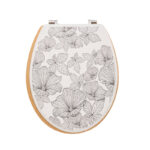 Ξύλινο Καπάκι Λεκάνης 36 x 46.5 x 5.5 cm 5Five Simply Smart 174693A - Image 2
