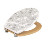 Ξύλινο Καπάκι Λεκάνης 36 x 46.5 x 5.5 cm 5Five Simply Smart 174693A - Image 3