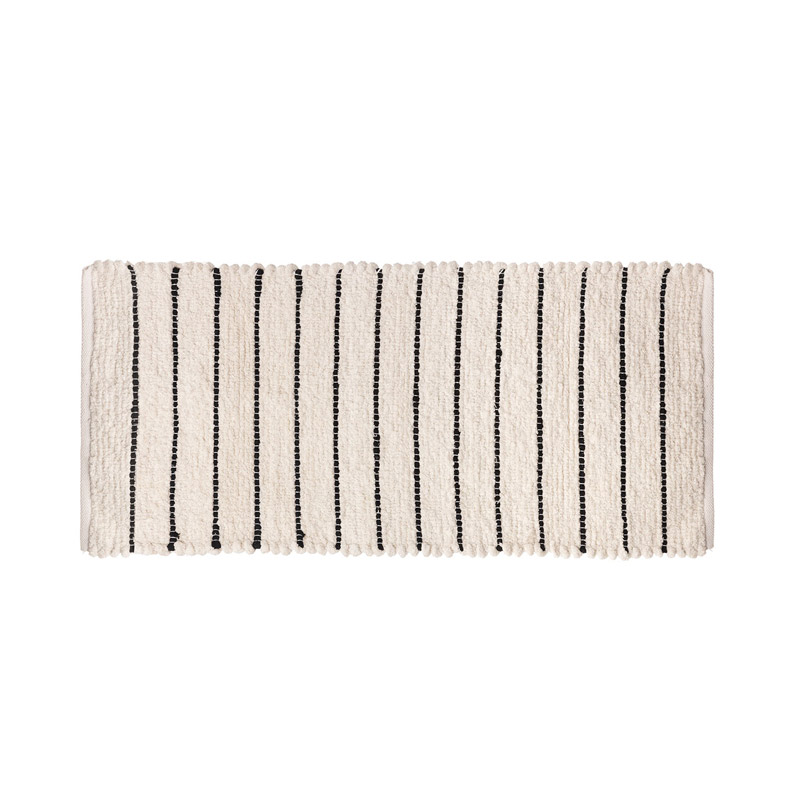 Βαμβακερό Χαλάκι Μπάνιου Ριγέ 120 x 50 x 2 cm 5Five Simply Smart 174726 Βαμβακερό Χαλάκι Μπάνιου Ριγέ 120 x 50 x 2 cm 5Five Simply Smart 174726