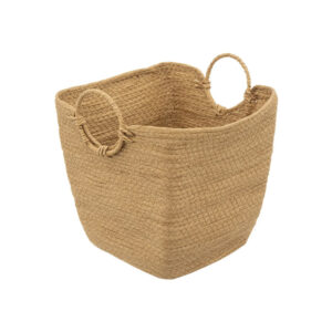 Σετ Ψάθινα Καλάθια Αποθήκευσης 34 x 34 x 34 cm 3 τμχ 5Five Simply Smart 174745 - Image 2