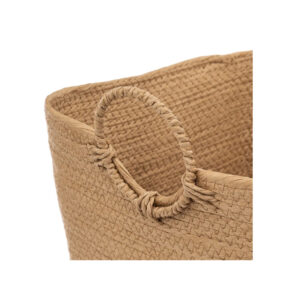 Σετ Ψάθινα Καλάθια Αποθήκευσης 37 x 32.5 x 36 cm 3 τμχ 5Five Simply Smart 174746C - Image 4