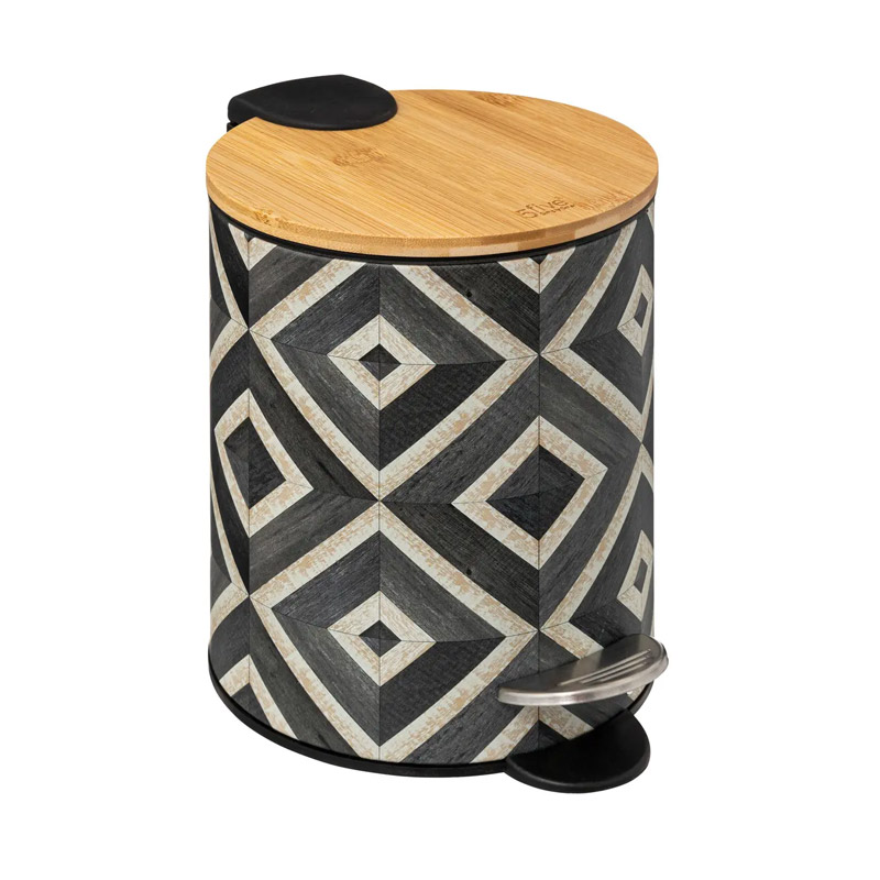 Κάδος Απορριμμάτων Χαρτοδοχείο 3 Lt Canvas 5Five Simply Smart 174913B Κάδος Απορριμμάτων Χαρτοδοχείο 3 Lt Canvas 5Five Simply Smart 174913B