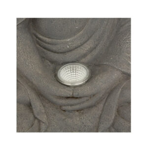 Ηλιακό Φωτιστικό Δαπέδου Εξωτερικού Χώρου Βούδας 43 cm Atmosphera 182448 - Image 2