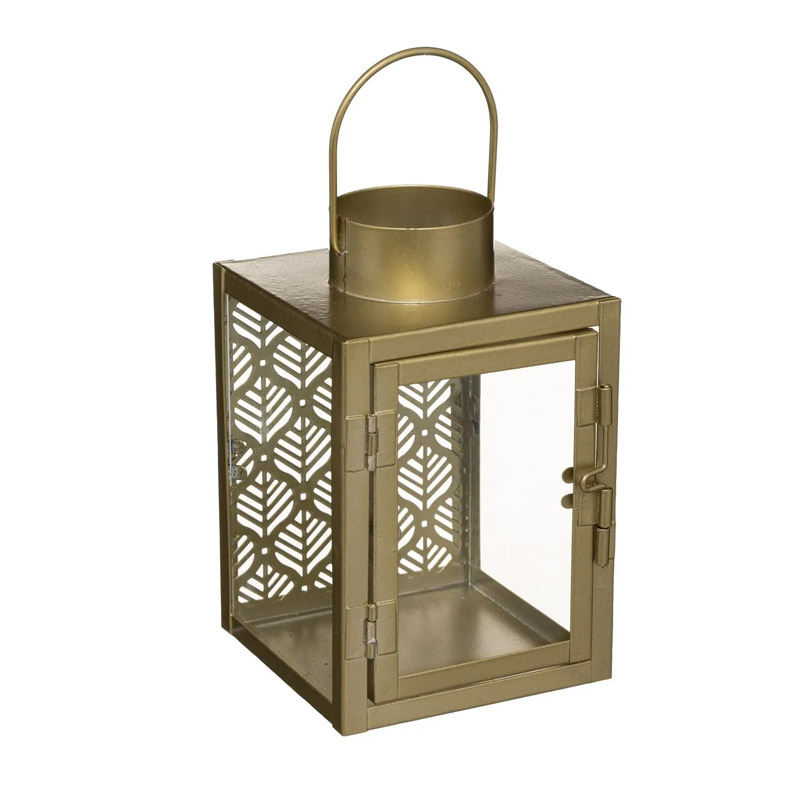 Μεταλλικό Διακοσμητικό Φανάρι 10 x 10 x 16 cm Atmosphera 185428 Μεταλλικό Διακοσμητικό Φανάρι 10 x 10 x 16 cm Atmosphera 185428