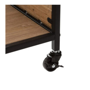 Μεταλλικό Τρόλεϊ Κουζίνας 84.5 x 39.2 x 87.5 cm Atmosphera 185713 - Image 4