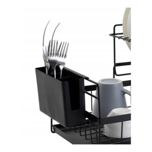 Διώροφη Μεταλλική Πιατοθήκη Στεγνωτήριο 43 x 29 x 27 cm Ruhhy 19163 - Image 2