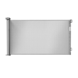 Πτυσσόμενο Μεταλλικό Προστατευτικό Ρολό Διαχωρισμού για Μωρά και Κατοικίδια 85 x 13-160 cm Χρώματος Γκρι Ruhhy 19381