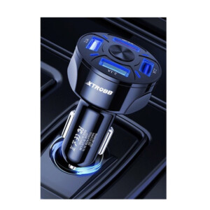 Φορτιστής Αυτοκινήτου με 3 Θύρες USB 2.1A και 1 USB QC 3.0 LED Xtrobb 19907 - Image 3