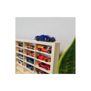 Ξύλινο Ράφι για Αυτοκινητάκια 80 Θέσεων 78.5 x 4.5 x 40 cm Kruzzel 20233 - Image 3