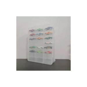 Πλαστική Βαλίτσα/Ράφι για 46 Αυτοκινητάκια 25 x 8.5 x 33 cm Kruzzel 20313 - Image 3