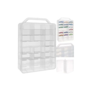 Πλαστική Βαλίτσα/Ράφι για 46 Αυτοκινητάκια 25 x 8.5 x 33 cm Kruzzel 20313 - Image 5