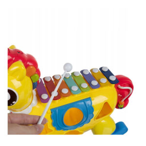 Κουνιστό Αλογάκι - Παιχνίδι με Φώτα και Ήχους 8 σε 1 29 x 11 x 26 cm Kruzzel 20346 - Image 2