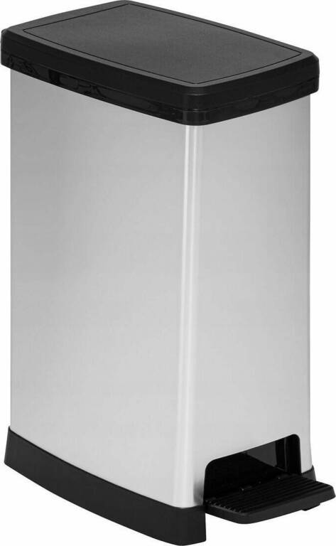 5Five Simply Smart Πλαστικός Κάδος Απορριμμάτων με Πεντάλ 40L Slim 5Five Simply Smart Πλαστικός Κάδος Απορριμμάτων με Πεντάλ 40L Slim