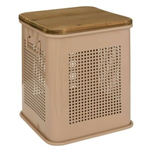 Atmosphera Σετ 3 Διακοσμητικά Σεντούκια Αποθήκευσης από Ατσάλι και Ξύλο 211543A - Image 4