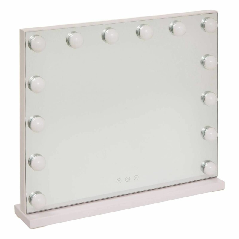 5FIVE Simply smart Περιστρεφόμενος LED Καθρέφτης 50x10x42.5cm σε Λευκό Χρώμα 213305 5FIVE Simply smart Περιστρεφόμενος LED Καθρέφτης 50x10x42.5cm σε Λευκό Χρώμα 213305