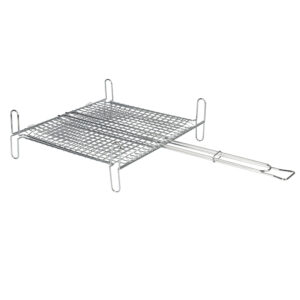 Galileo Διπλή σχάρα από ανοξείδωτο χάλυβα 35x40 cm BestBQ 2193266