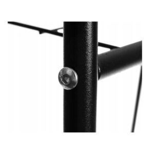 Μεταλλική Κρεμάστρα Ρούχων Δαπέδου με 2 Ράφια 60 x 34 x 153 cm Ruhhy 22258 - Image 2